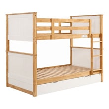 Midson King Single Bunk Bed with Trundle